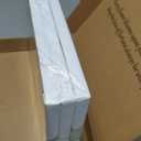 Boho Floral Canvas Wall Art Set of 3, Sage Green Wildflower Botanical Wall Decor Painting, Minimalist Watercolor Flowers Posters Prints for Bedroom Bathroom Living Room 12x16 In Framed