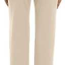 EXCHIC Women's Yoga Dress Pants Stretchy Casual Slacks Straight Leg Work Pants with Pockets, Medium 