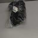 6 Pieces Cabinet Bows Large Black Velvet Ribbons Cabinet Door Bows for Thanksgiving Fall Haloween Christmas Party (Black)