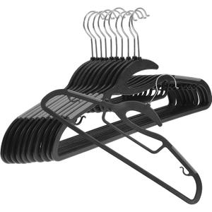 Alipis 10pcs Non- Heavy Duty Plastic Hangers for Closet Organization Hangers for Men Women Clothes for Suits Jackets Pants