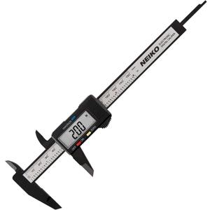 NEIKO 01417A 6 Digital Caliper | Electronic Measuring Tool | Range of 0-6or 0-150mm | Inch and Millimeters | Large LCD Display | External and Internal Measuring Jaw | Zero Setting and Auto Off