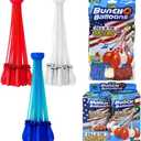 ZURU Bunch O Balloons Rapid Fill Water Balloons - ZURU Quick Fill Water Balloons for Kids Backyard Water Fun - Includes 100 Easy Fill Water Balloons