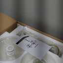 31.5" Gold Chandelier, 5-Light Brass Modern Chandeliers with White Fabric Shade, Classic Farmhouse Ceiling Light Fixture, Adjustable Pendant Light for Kitchen Island Dining Room Bedroom Entryway Foyer