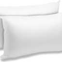 Throw Pillow Inserts (12" x 20"), Cushion Inserts, Hollowfibre Filling for Sofa, Bedding Cushion Pads (Pack of 2)