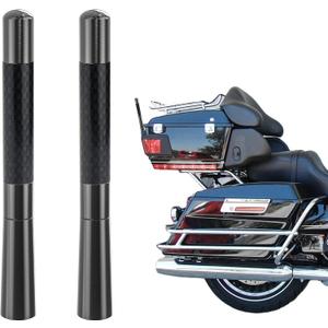 2-Pack 4.7 inch Motorcycle Antenna Replacement for Harley Davidson Motorcycle 1989-2021 Touring Electra Glide Road Glide Tour Ultra Classic