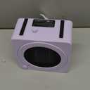 Gaiatop Mini Space Heater, Lightweight PTC Ceramic Fast Heating 500W Energy Efficient for Indoor Use, Overheating & 45 Tip-Over Protection, Portable Desk Electric Heaters for Office Home Purple