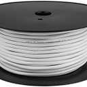 FRUDRIK Speaker Wire - 99.9% Oxygen Free Copper – ETL Listed & CL3 Indoor Speaker Cable (14/2 White, 100FT)