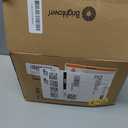 Table Centerpiece, Norfolk Pine Pinecones with red Seed in Pot Artificial Xmas Plants Fake Greenery Stems in Brown Rectangular Wooden Pots for Christmas Table Centerpiece Christmas Decor Decor