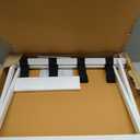 Heavy Duty 30" Extra Wide Luggage Rack - White