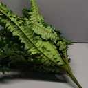 Large Artificial Ferns for Outdoor 47" Fake Boston Fern 60 Fronds Faux Ferns Plant Silk Greenery for Indoors Home Garden Porch Windowsill Decor (1 Stem)