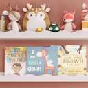Floating Shelves for Wall Décor 24 Inch Long Set of 2 Nursery Book Shelves Bathroom Shelves Over Toilet Shelf for Books, Plants, Toys, Photo Frames, Picture Ledge-White