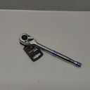 Neiko 03117A 1/2 Inch Ratchet Wrench, 100-Tooth Reversible Ratchet, 3.6 Degree, Quick Release 1/2 Drive Ratchet, 10" Long Handle Ratchet, Oval Head Socket Wrench, CR-V Steel Half Inch Rachet Wrench