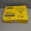 Cordless Impact Wrench 1/2 inch for Dewalt 20V Battery, 1000/1200N.m Impact Driver High Torque Brushless Electric Impact Gun Includes LED Work Light Variable Speeds for Car/Truck RV/Mower