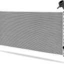 KUIPERAUTO Aluminum Radiator Compatible for 2005-2009 Buick Allure LaCrosse Compatible for 2004-2005 Chevrolet Impala Monte Compatible for 2004-2008 Pontiac Grand 3.8L Replace# CU2710 M3010431