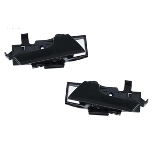 DEAL AUTO ELECTRIC PARTS 2pcs Left+Right Side (Front or Rear) All Black Lever Interior Door Handle Replacement Kit Pair Compatible With 07-11 Aveo Sedan 09-11 Aveo5 Hatchback 09-10 G3 09 G-3 Wave