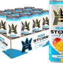 REIGN Storm, Mango, Fitness & Wellness Energy Drink, 12 Fl Oz | Pack of 12