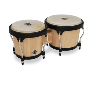 LP ASPIRE Series Wood Bongos Natural LPA601-AW
