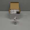 Kingrol 6 Pack Glass Spice Jars, 7 oz Salt and Pepper Shakers with Adjustable Pour Holes  for Seasonings, Herbs, Powders, Glitters