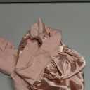 YANIBEST Adjustable Silk Bonnet for Sleeping Women Double Layer Satin Bonnet Reduce Friction Prevent Frizz Curly Hair (Large, Blush Pink)