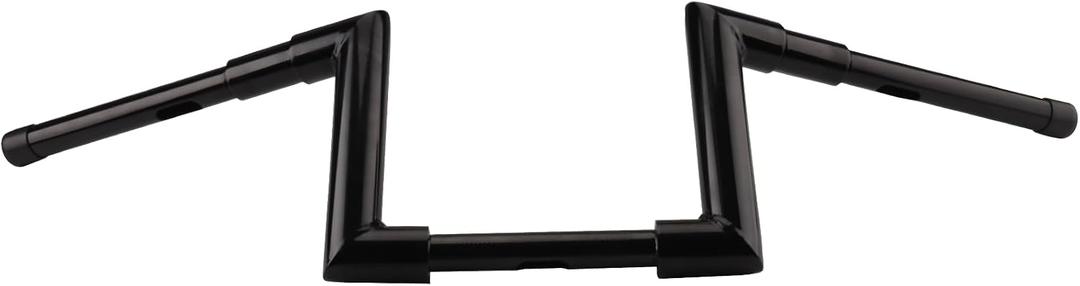 8'' Rise 1-1/2 Inches Fat Z Handlebar Ape Hanger Bar For Harley Sportster Softail Dyna Fat Street Bob Low Rider Super Wide Glide Bad Boy Blackline Touring CVO Cross Bones