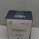 PlushDeluxe Premium Bamboo Mattress Protector  Queen Size, Waterproof, & Ultra Soft Breathable Noiseless Washable Bed Mattress Cover for Comfort & Protection - White