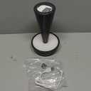 Solar Cordless Mushroom Lamp Rechargeable, Portable Battery Table Lamp Waterproof, Touch Dimmable Night Light for Home/Patio/Dinning/Outdoor (Gypsophila Black - Solar)