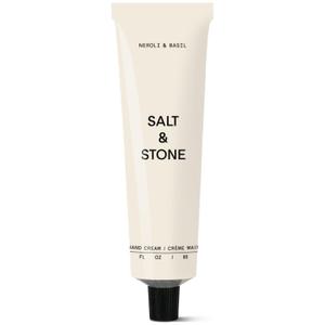 Salt & Stone Hand Cream for Women & Men | Hydrates, Nourishes & Softens Skin | Restores Dry Cracked Hands | Fast-Absorbing | Cruelty-Free & Vegan | Neroli & Basil 2 fl oz