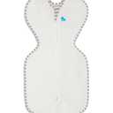 Love to Dream Organic Swaddle, Baby Sleep Sack, Swaddle Up Self-Soothing Swaddles for Newborns, Get Longer Sleep, Snug Fit Helps Calm Startle Reflex, 1.0 TOG Sleep Sack, 13-18.5lbs, Cream