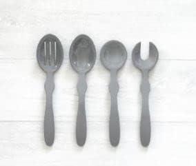 TarHong TMSS7121SSG 4 Piece Serving Set, One Size, Gray