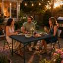 Camp Field 4 FT Plastic Folding Table, Portable Heavy Duty Indoor Outdoor
