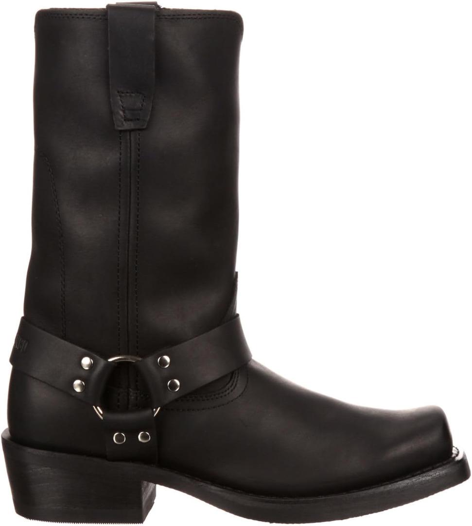 Durango Men's DB510 11" Harness Boot Oiled Black 12 D - Medium