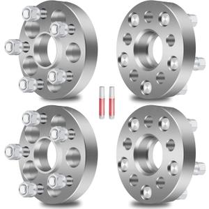ECCPP 4PCS 5 Lug 1" Hubcentric Wheel Adapters change bolt pattern from 5x100mm to 5x114.3mm 56.1mm fit for 1990-2014 for Subaru Legacy 2000-2014 for Subaru Outback