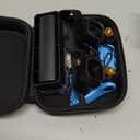 Magnifying Glass with Light, 2X 4X 6X 10X 13X Magnifying Glasses Lens, Switchable Binoculus Loupe w/Storage Case, Rechargeable Head Mount Magnifier for Close Work Watch Repair Crafts Jewelry (Blue)