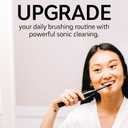 Tao Clean UV Sanitizing Sonic Toothbrush and Cleaning Station, Electric Toothbrush, Dual Speed Setting, Black