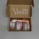 Gillette Venus ComfortGlide White Tea Women's Razor, Handle + 4 Blade Refills
