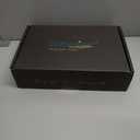 Wovier Matte Black Waterfall Bathroom Sink Faucet,Single Handle Single Hole Brass Lavatory Vanity Faucet,Basin Mixer Tap with Supply Hose and Pop Up Drain Assembly (Short Body)