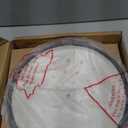 Enameled Cast Iron Dutch Oven  Umite Chef 5QT Pot with Lid & Cotton Potholders  HeavyDuty Cookware for Bread Baking, Braising, Stews, Roasting(Red)