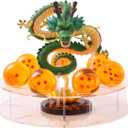 Resin Shenron Figure Statue Decoration Action Figure Set 15cm Shenlong 3.5cm Balls and Acrylic Stand for Gifts Home Decor