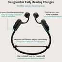 CORE Bone Conduction Sound Amplifier Open-Ear Personal Listening Wearable for Clearer Conversations