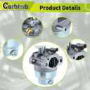 Carbhub GCV160 Carburetor for Honda GCV160 GCV160A GCV160LA GCV160LE HRB216 HRS216 HRT216 HRZ216 Carb Replaces 16100-ZM0-804 16100-ZM0-802 16100-ZM0-023 16100-Z0L-023 16100-Z0L-013 16100-Z0L-003