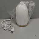 URPOWER 100ML Essential Oil Diffusers for Home with 7 LED Color Changing Lights, Timer & Auto-Off Ultrasonic Aromatherapy Diffuser Cool Mist Humidifer Scent Diffuser for Bedroom, Office, Yoga (Striped White)