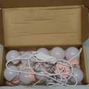 LED Vanity Lights For Mirror, Pink Vanity Light Stick on with 10 Dimmable Bulbs, 3000K 4000K 6500K & 10 Level Brightness Adjustable USB Cable Hollywood Mirror Lights for Makeup Dressing Room Bathroom