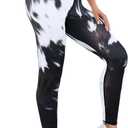 High Waisted Yoga Pants for Women 4-Way Stretch Soft Running Workout Leggings Athletic Yoga Pants (Brown, XXL)