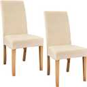 Beige Chair Slipcovers, 13x36, Pack Of 6