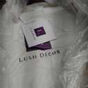 Lush Decor Puff Quilted Comforter Set, 2 Piece Set, Twin XL, Neutral - Teen Bedding Set - Super Soft Comforter - Neutral Dorm Decor - Textured Minimalist & Modern Bedroom Decor