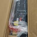 Walking Pad, Under Desk Treadmill with Incline for Home Office 2.5HP Portable Walking Treadmill with 265 Lbs Weight Capacity Walking Machine, Remote Control, LED Display (Black Orange)