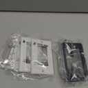 VCE Brush Wall Plate Cable Pass Through with Bracket, Decorator Cover for Low Voltage Cables - White, 2-Pack