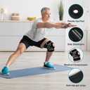 POWERLIX Adjustable Compression Knee Brace for Men & Women, featuring Stabilizers & Patella Support, Optimal Recovery for Knee Pain, Medical Knee Sleeve for Arthritis, Weightlifting, Dance, Running (Large, Black with Strap)