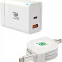 ReTrak - 70W Retractable USB-C Notebook Charger - White