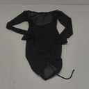 Kisscynest Women's Sexy Swimsuit Coverup Mesh Drawstring Bikini Beach Cover Up Mini Swim Dress (Medium, Black)